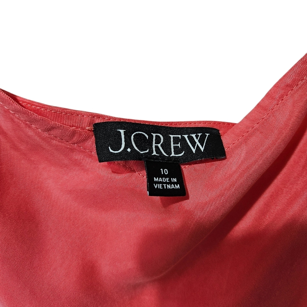 J.Crew Gwyneth V-neck slip dress in cupro blend Size US 10 Carolyn Bessette - Picture 11 of 16